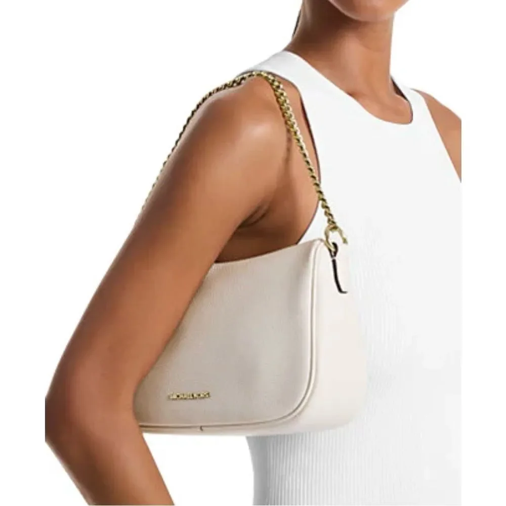 Michael Kors Cream Leather Bag